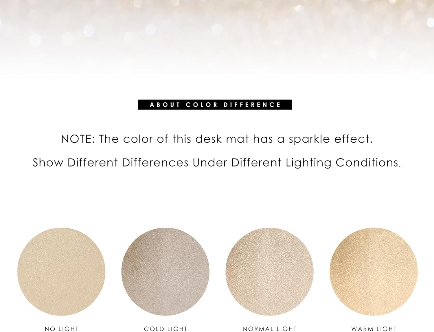 Cork Desk Mat - Dual-Sided Desk Pad for Office and Home - Desk Organization and Accessories - Ideal for Large Mouse Pad and Desk Mats on Top of Desks(Champagne Gold,31.5"X 15.7")